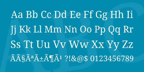 Droid Serif Font