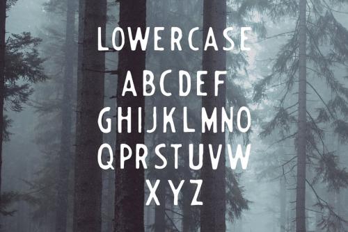 EVERGREEN Hand Drawn Typeface