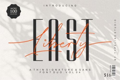 East Liberty Font Duo