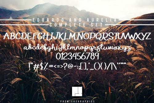 Eduardo and Aurelia Script Font