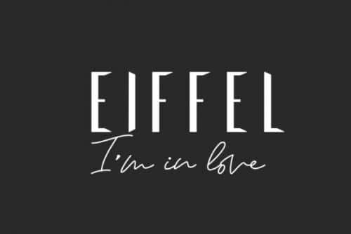 Eiffel in love Handwritten Font