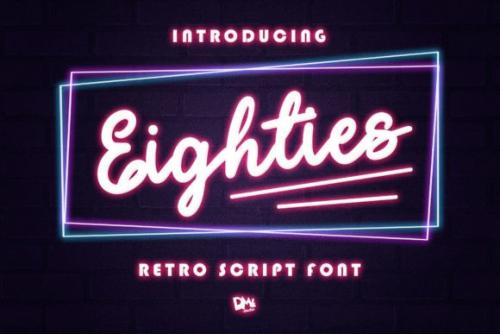 Eighties Handwritten Font