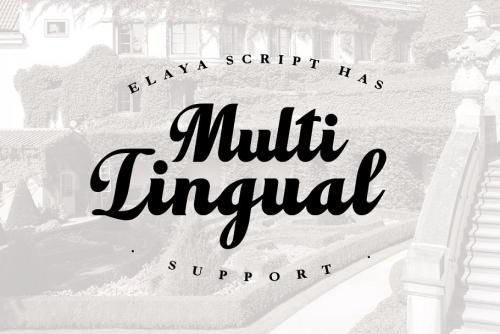 Elaya Script Font