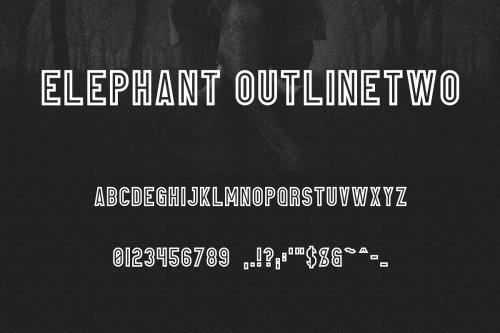 Elephant Font