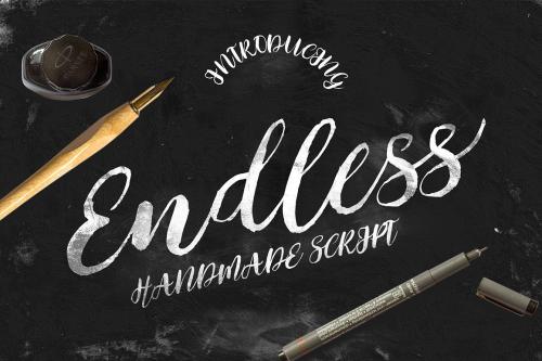 Endless Script Font