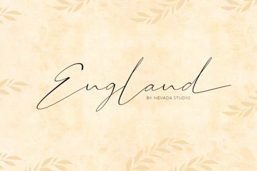 England Handwritten Font