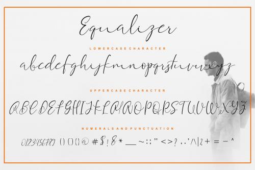 Equalizer Script Font