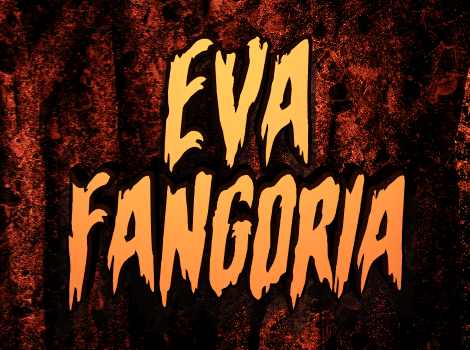 Eva Fangoria d Italic Font
