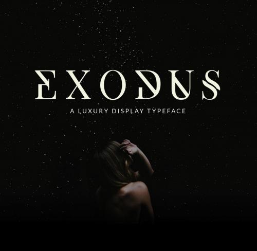 Exodus Typeface Font