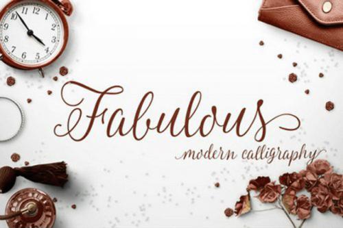 Fabulous Script Font