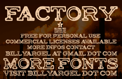Factory Font