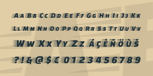 Faster One Font