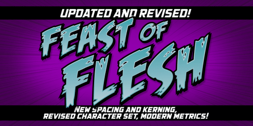 Feast Of Flesh Font