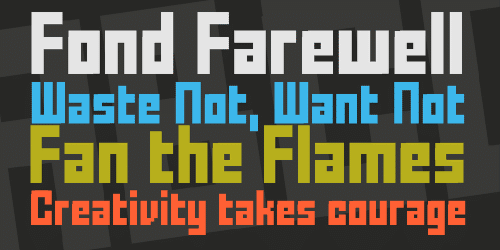 Fff Forward Font