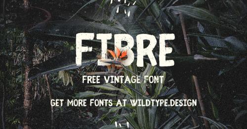 Fibre Vintage Font