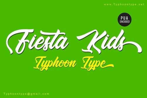 Fiesta Kids Script Font