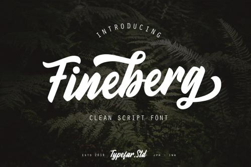 Fineberg Script Font