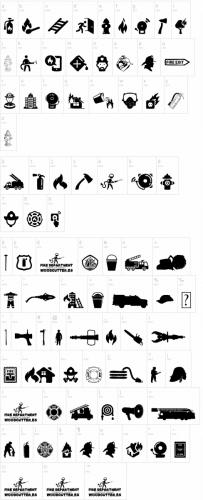 Fire Department Fire Dept Font