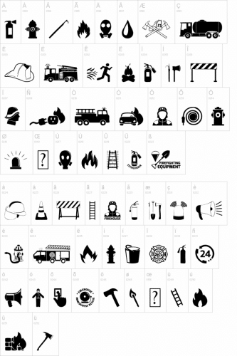 Fire Department Fire Dept Font
