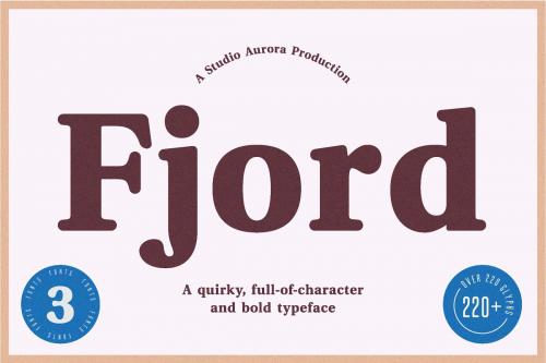 Fjord Display Font
