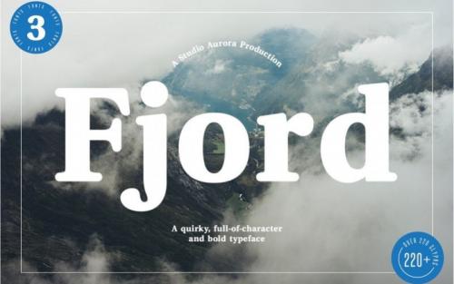 Fjord Display Font