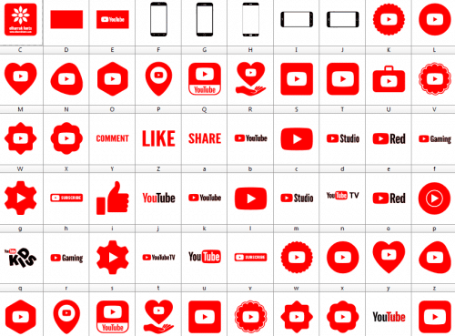 Font YouTube Color