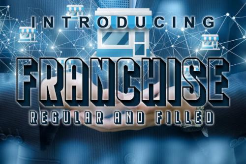 Franchise Display Font