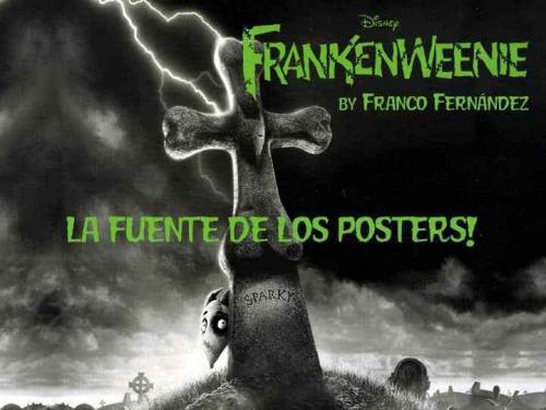 Frankenweenie Movie Poster Font