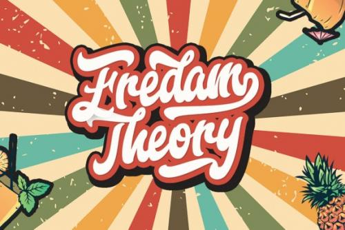 Fredam Theory Script Font
