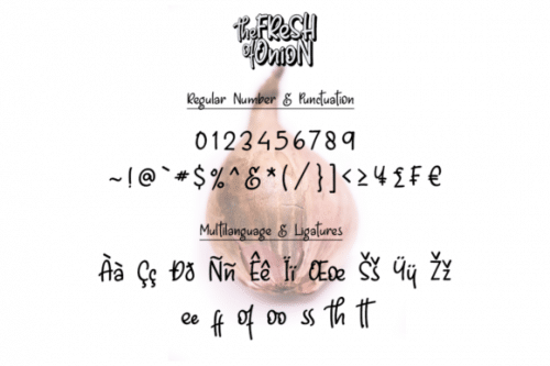 Fresh Onion Script Font