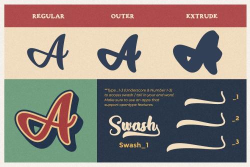 Gadimon Script Font