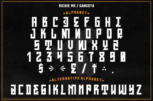 Gangsta Display Font
