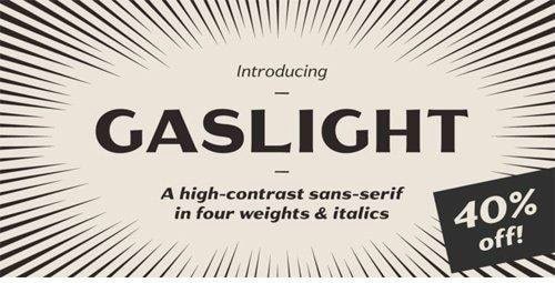 Gaslight Font