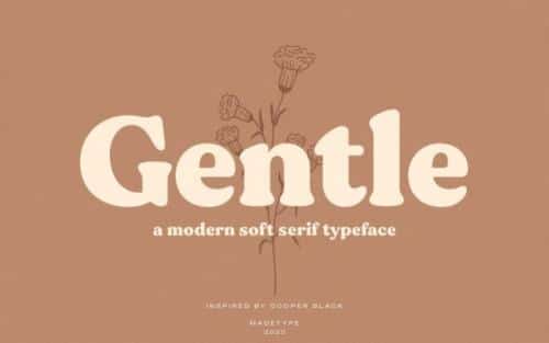 Gentle Serif Font