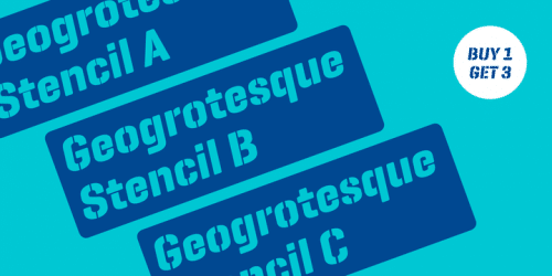 Geogrotesque Stencil Italic