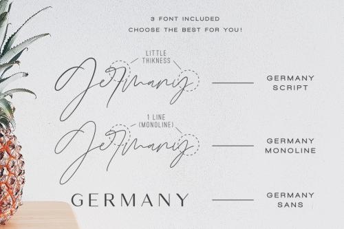 Germany Font Duo