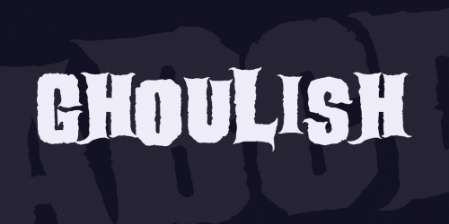 Ghoulish Font