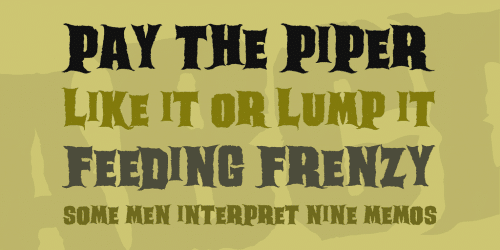 Ghoulish Font