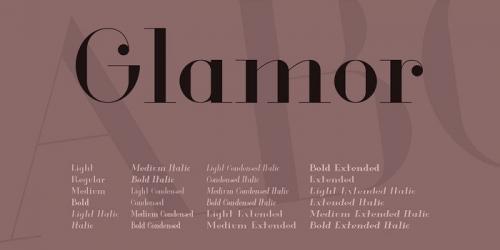 Glamor Serif Font Family