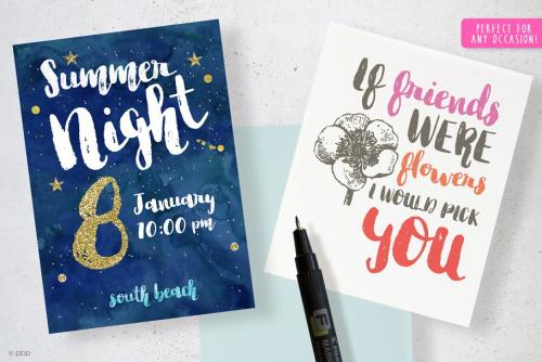 Glamorous Brush Font