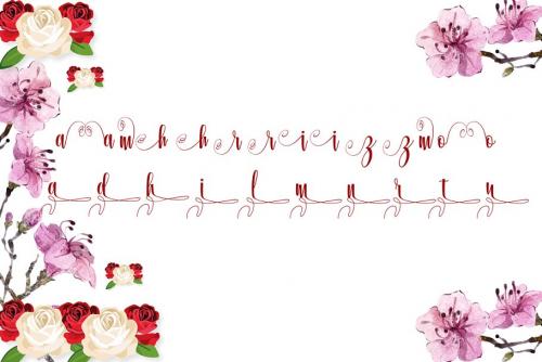 Glorious Calligraphy Font