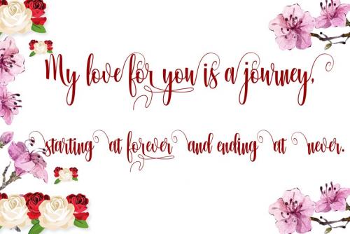 Glorious Calligraphy Font