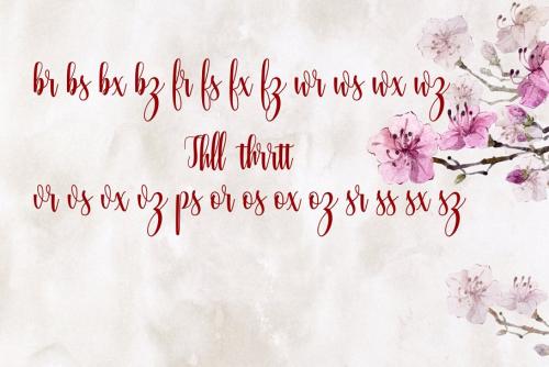 Glorious Calligraphy Font