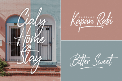 Glossy Night Font