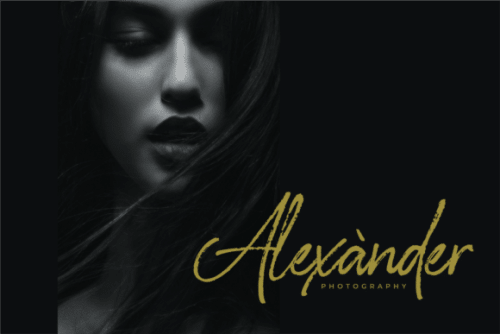 Glossy Night Font