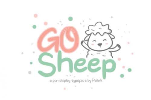 Go Sheep Typeface