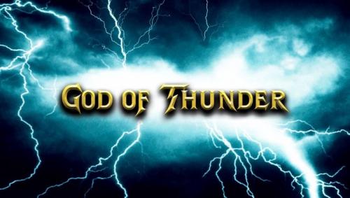 God of Thunder Display Font