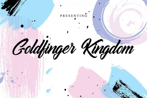 Goldfinger Kingdom Font