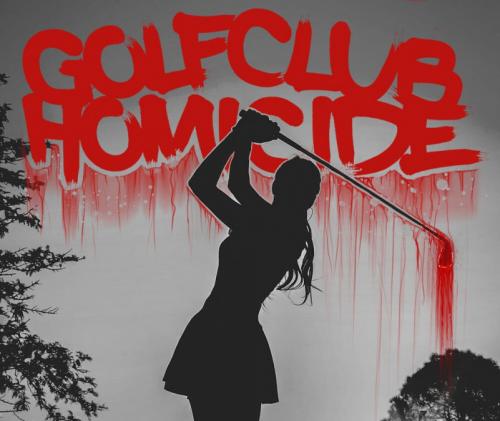 Golf Club Homicide Brush Font