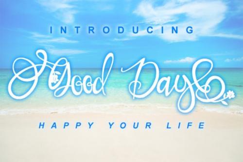 Good Day Calligraphy Font